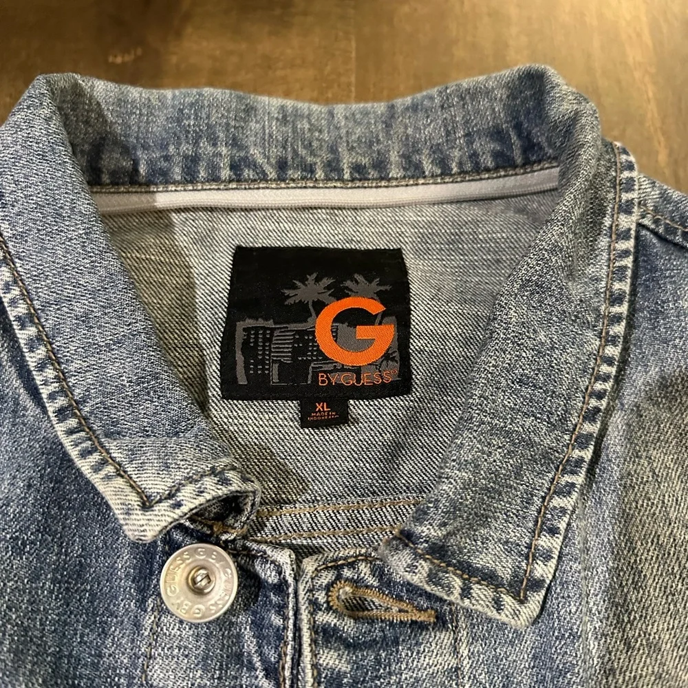 Guess Light Blue Denim Jacket - Picture 3 of 5